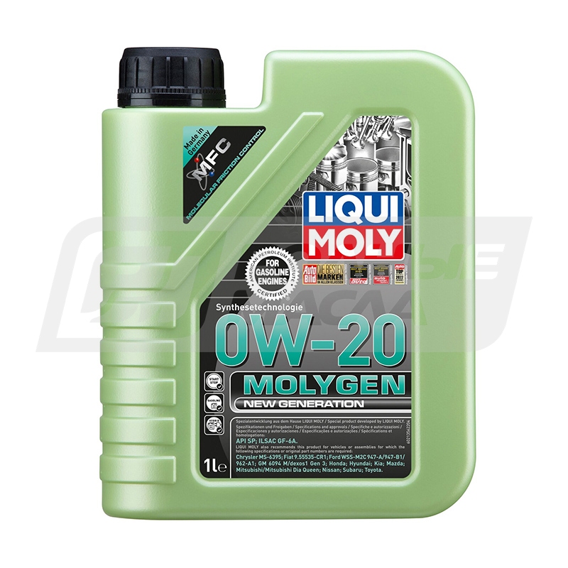 LIQUI MOLY Molygen New Generation 0W20, 1л 21356