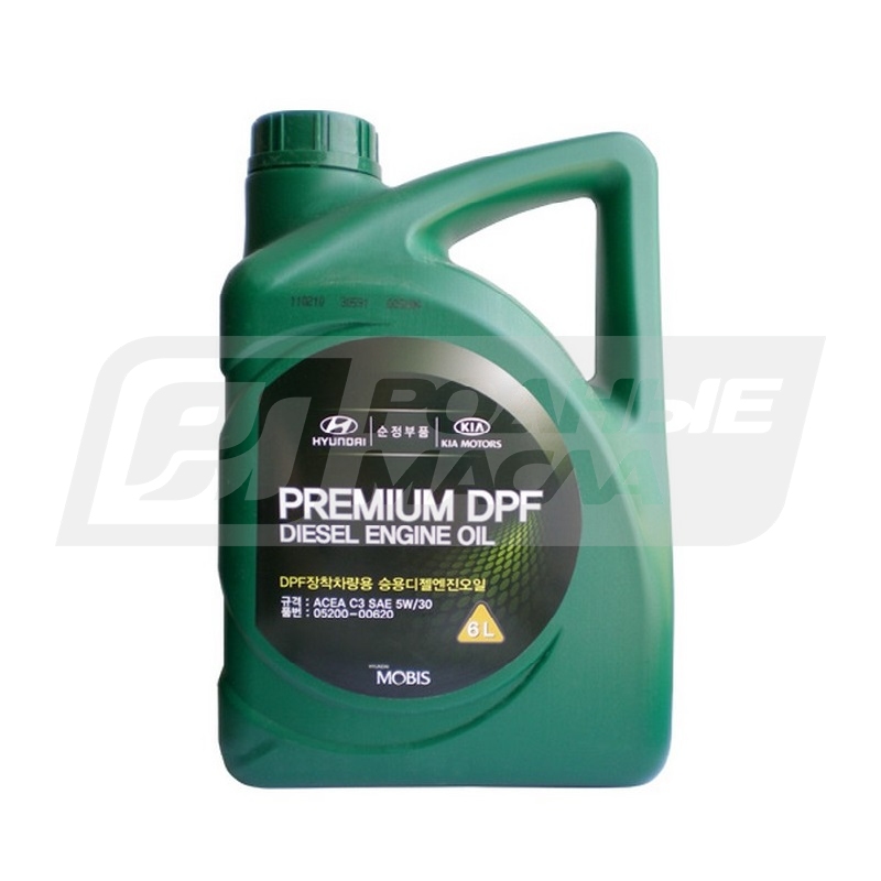 HYUNDAI/KIA Premium DPF Diesel 5W30 C3, 6л 0520000620